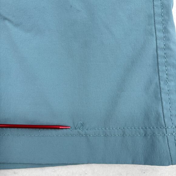 Eddie Bauer Travex Skort Size 6 Turquoise Blue Skirt with Built in Shorts Lining - Picture 7 of 11